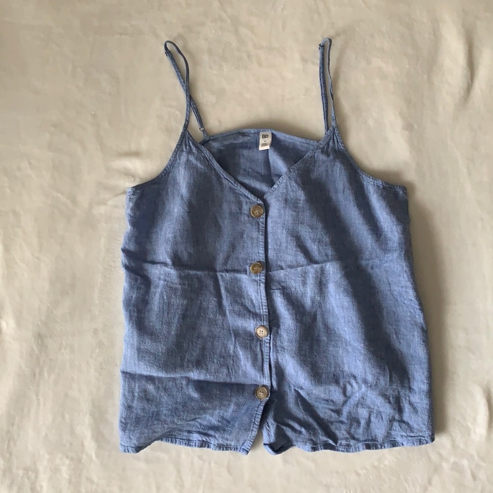 Jean top. Barely worn!